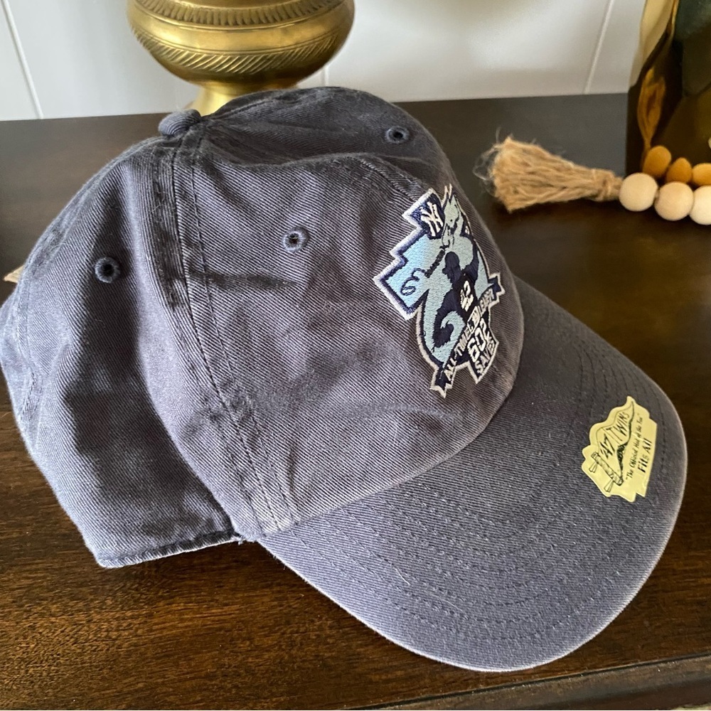 NWT 47 Twins New York Yankees Mariano Rivera 602 Saves Hat All Time Leader Grey - Picture 3 of 10